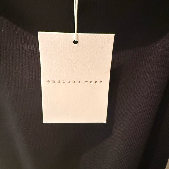 Endless rose, balloon, bubble strapless cream, and black party dress NWT - Picture 4 of 4